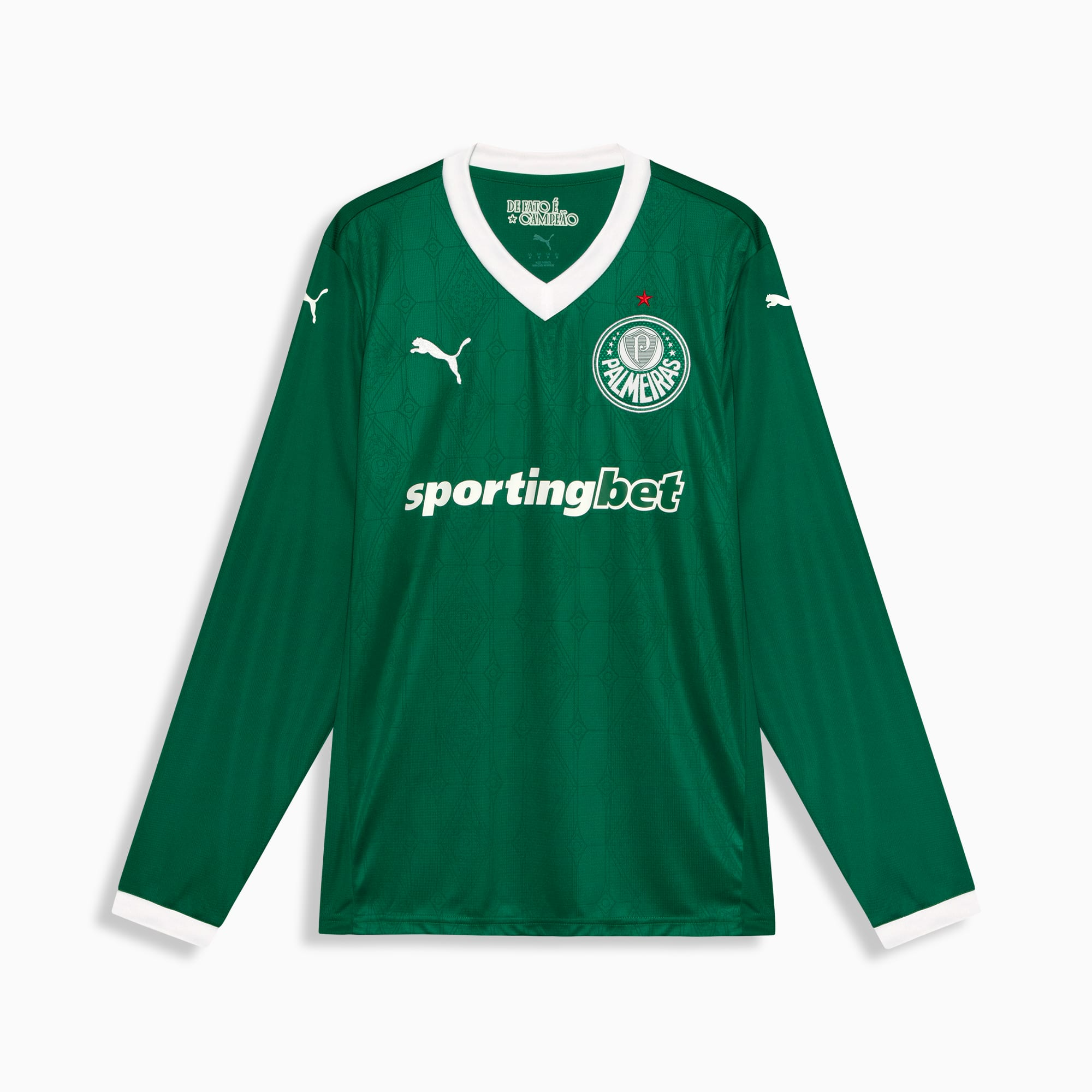 Camisa Palmeiras I 25/26 Manga Longa - Torcedor Puma