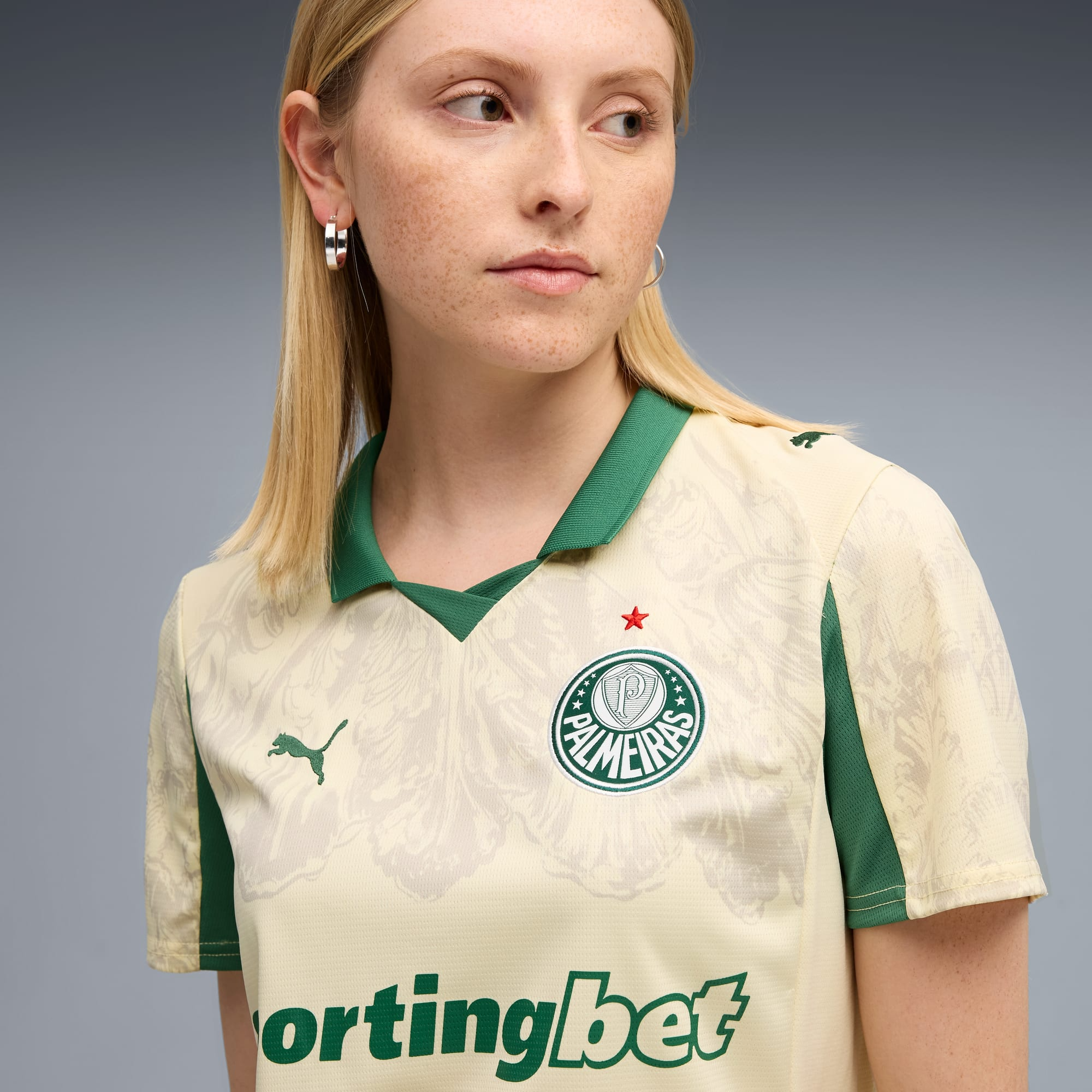 Camisa Palmeiras x KidSuper I 25/26 - Torcedor Puma Feminina